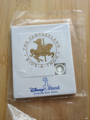 Disney The Fantasyland Ride-A-Thon Sliding puzzle DisneyHand VoluntEARS Charity