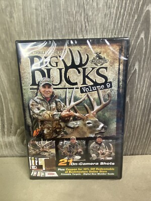 Big Bucks Volume 9 (DVD, 2011) 21 On Camera Shots Buck Masters Brand New Sealed