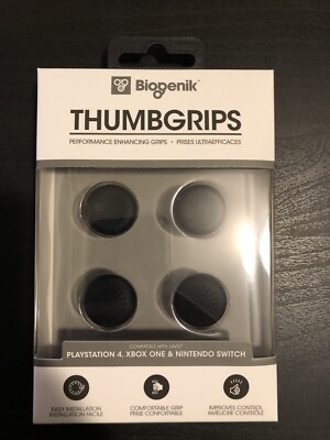NEW Biogenik: 4 pack Enhancing Thumb Grip [Switch, PS4, Xbox One]