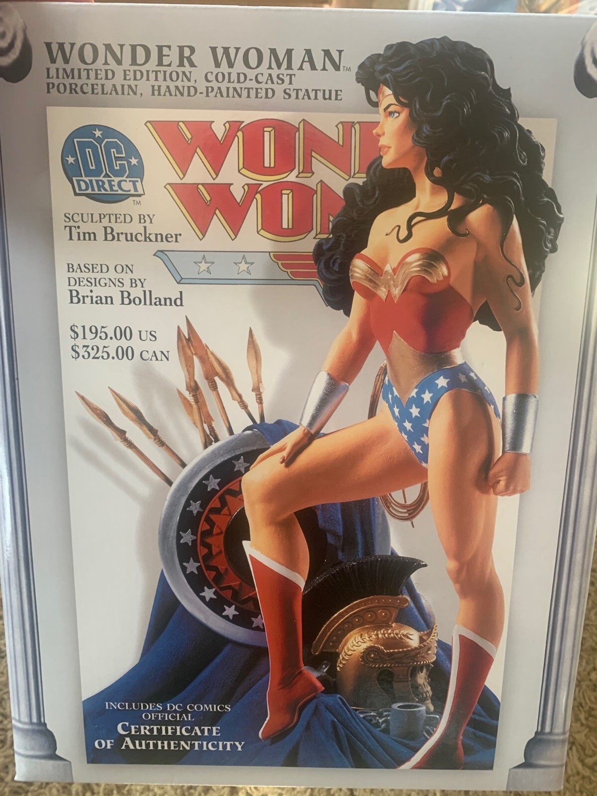 ★Wonder Woman Bust Limited Edition Justice League Wonder Woman Limited Edition Bust