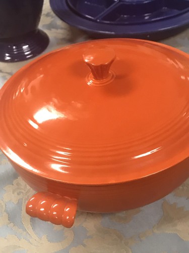 Fiestaware Red Casserole