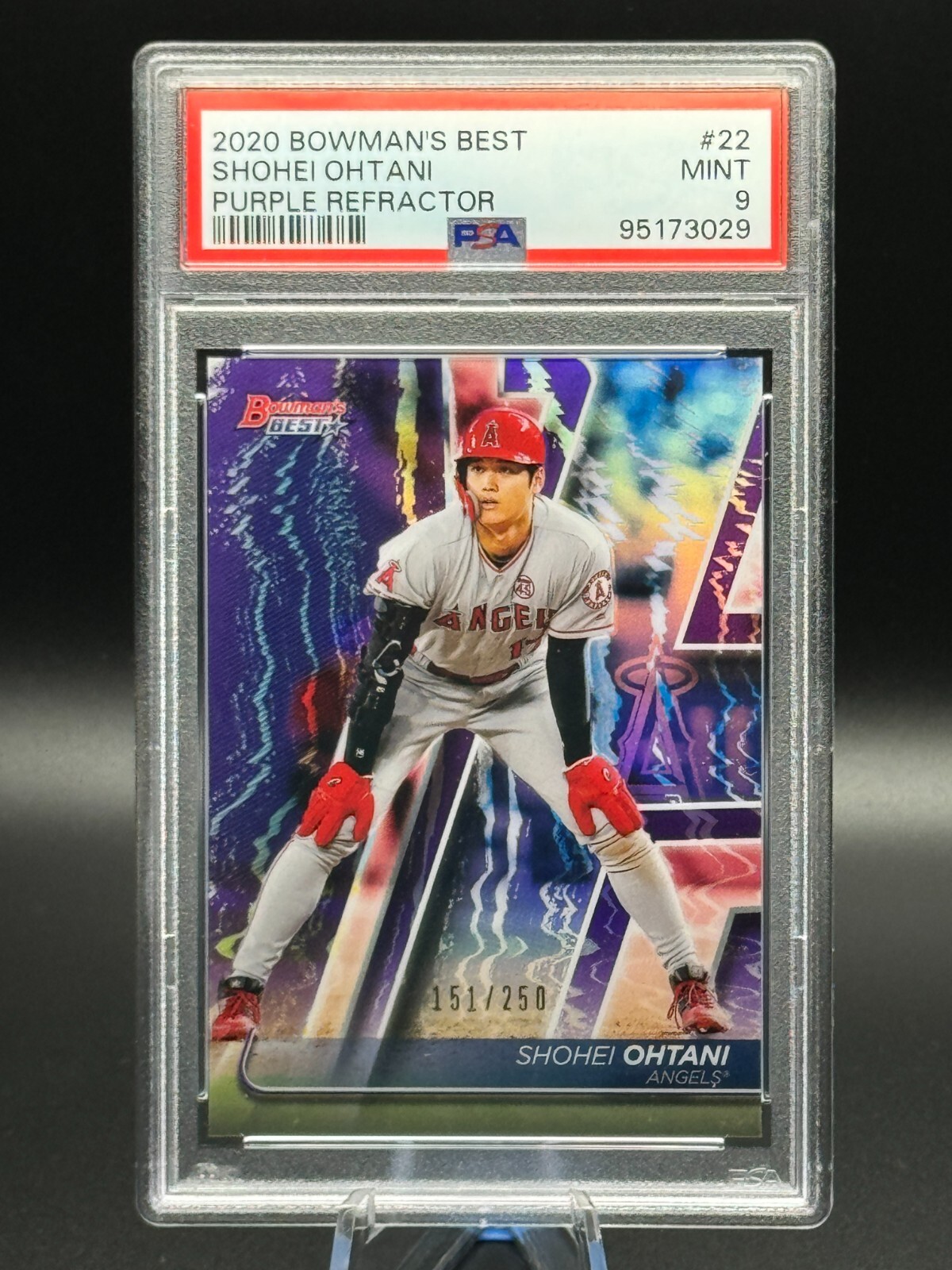 大谷翔平 ★PSA10★ 2020 Topps Purple Refractor 大谷翔平 ☆PSA10☆ 2020 Topps Purple Refractor PSA 9 MINT