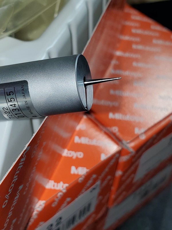 Mitutoyo Needle Point Metric Dial Depth Gage Gauge 010mm 0.01mm 16mm