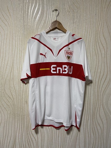 プーマ Stuttgart Hleb 10番 ユニフォーム シュツットガルト 2004-05 Stuttgart Home Shirt Hleb #10 - 9/10 - (XXL)