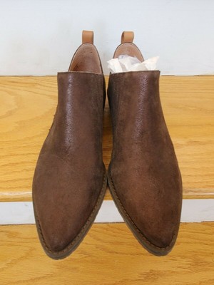 

GENTLE SOULS KENNETH COLE Женские коричневые кожаные ботильоны Neptune 6,5 M, Коричневый, GSS9111MB