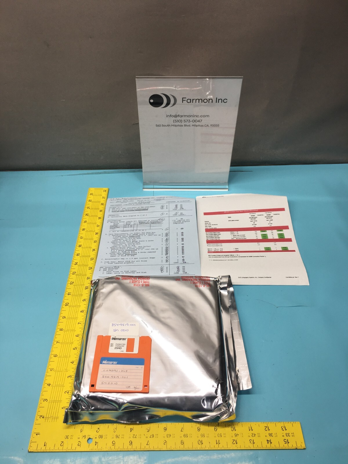 SILICON VALLEY GROUP 854-9519-001 CASSETTE, RE, 136119