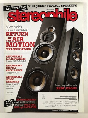 Stereophile Magazine August 2012 ADAM Audio MK3 Emotiva PSB DefTech Polk DAC