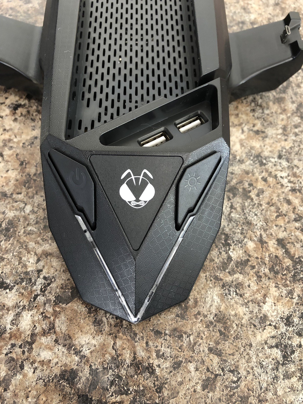 Sony Playstation 4 PS4 Console Cooling Fan Chargers 2 Extra USB Ports