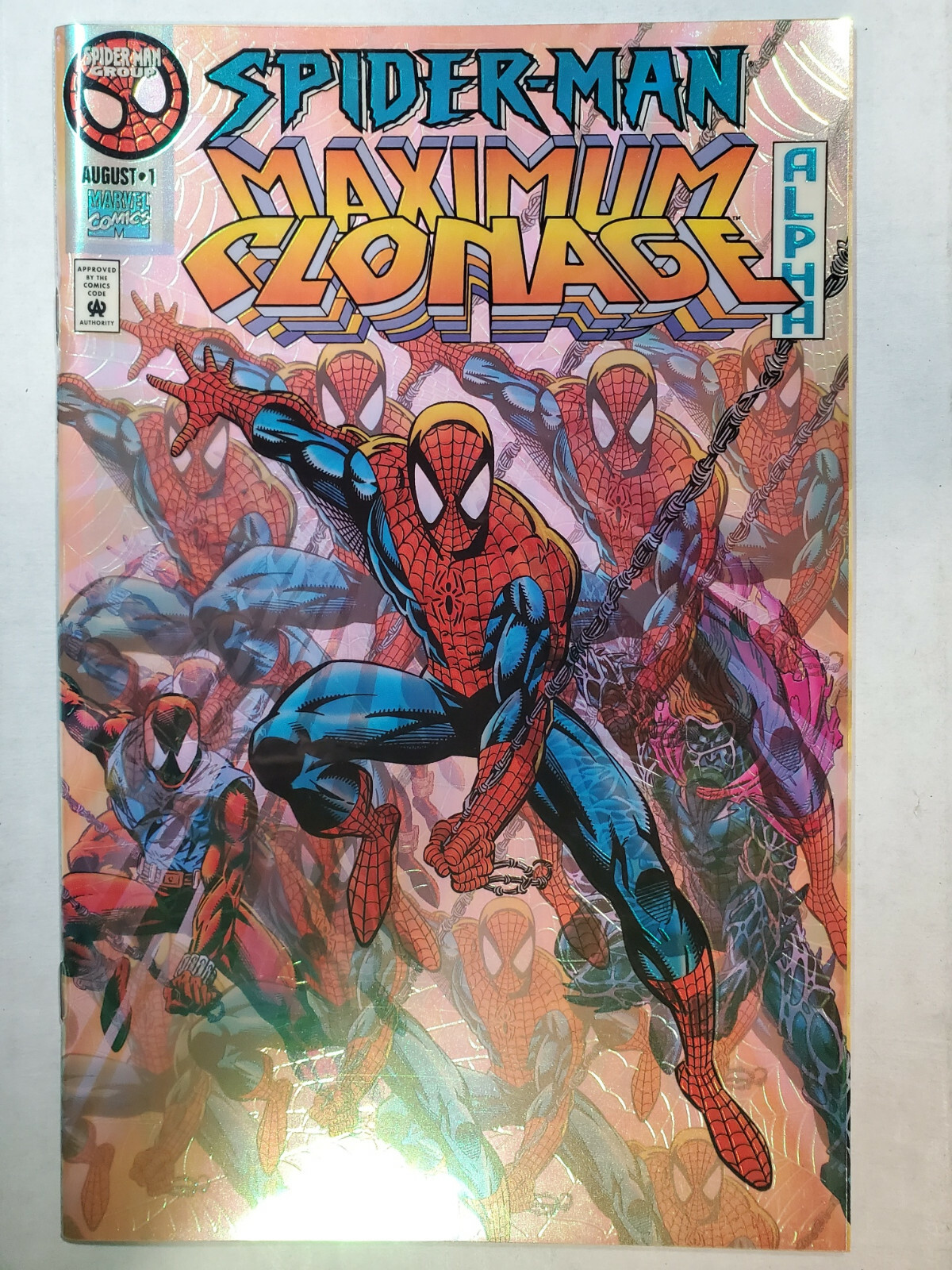 SPIDER-MAN MAXIMUM CLONAGE ALPHA 1~NM/MT (9.8) WP | eBay