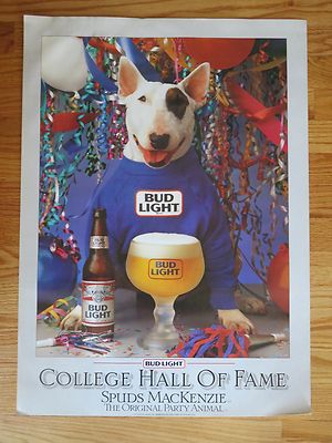 その他 # Spuds Mackenzie Vintage 1986 Bud Budweiser Talking Dog Spuds Mackenzie Plush