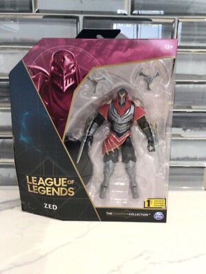 1st edition League of Legends The Champion Collection Zed 6'' Action Figure