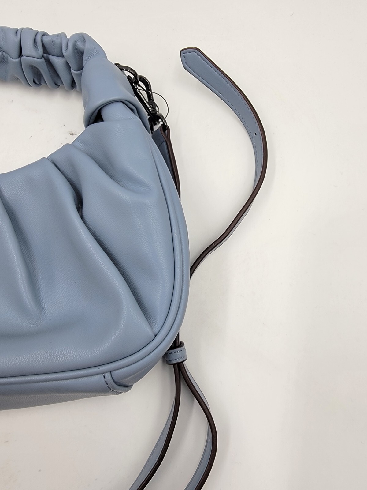 DKNY Reese Demi Crossbody Handbag Women's Blue Moon Magnetic Adjustable Strap - Picture 4 of 13