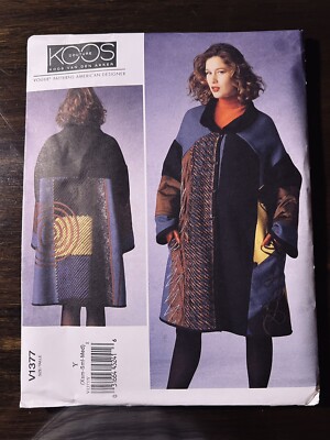 Koos Couture Uncut Vogue Pattern V1377 Sizes Xsm Sml Med