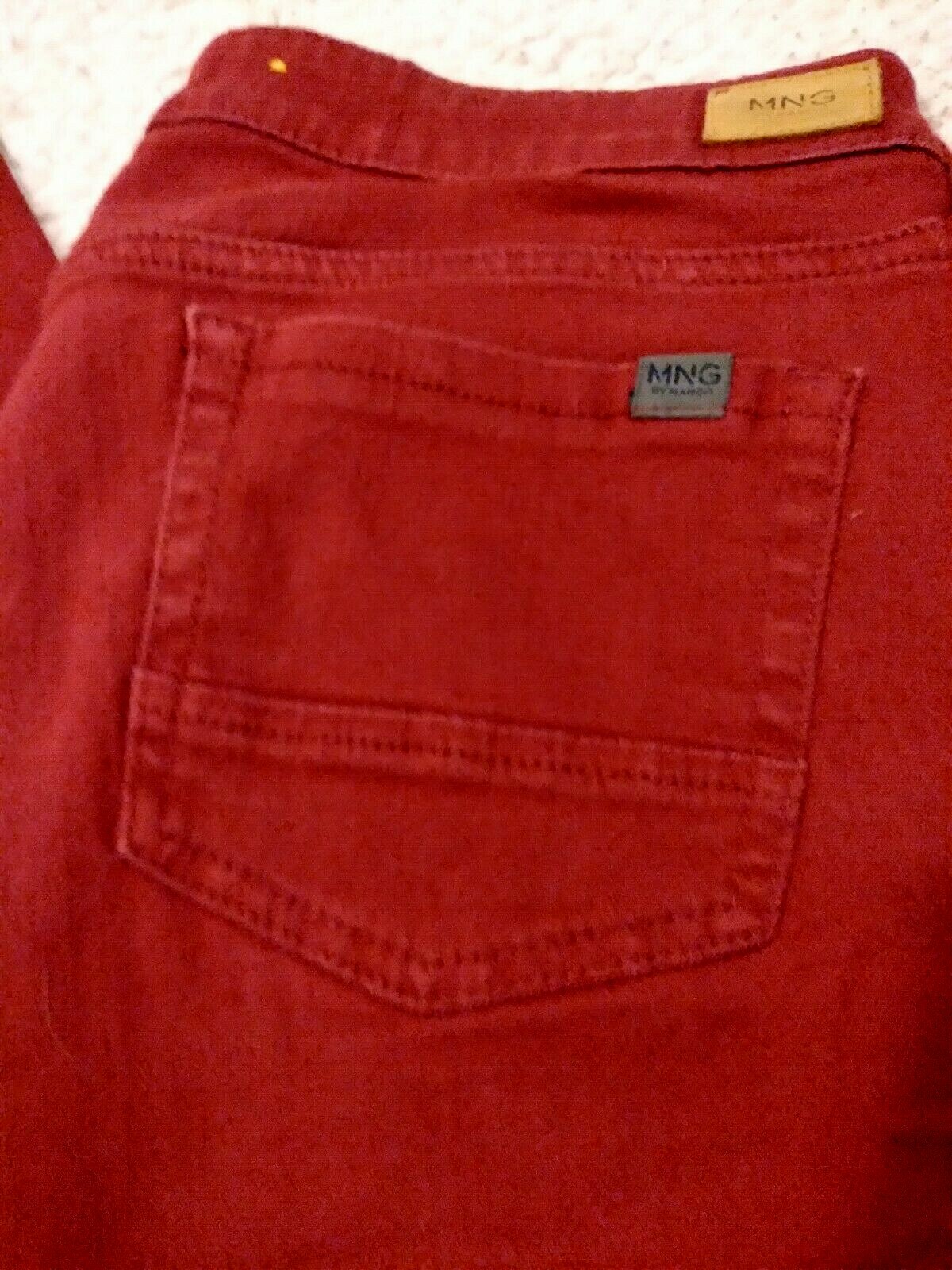 Джинсы Womens Teens MNG MANGO RED JEANS 