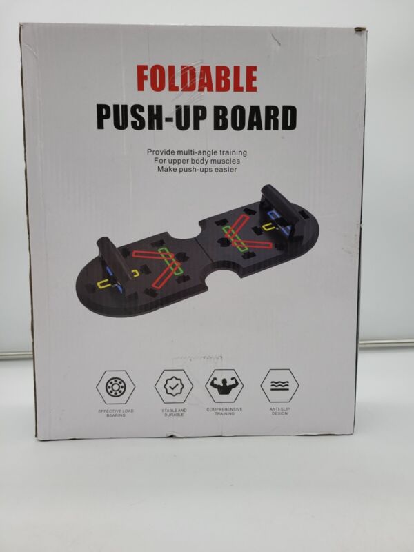 Push Up Board, Portable Multi-Function Foldable 10 in 1 Push Up Bar, Push up 