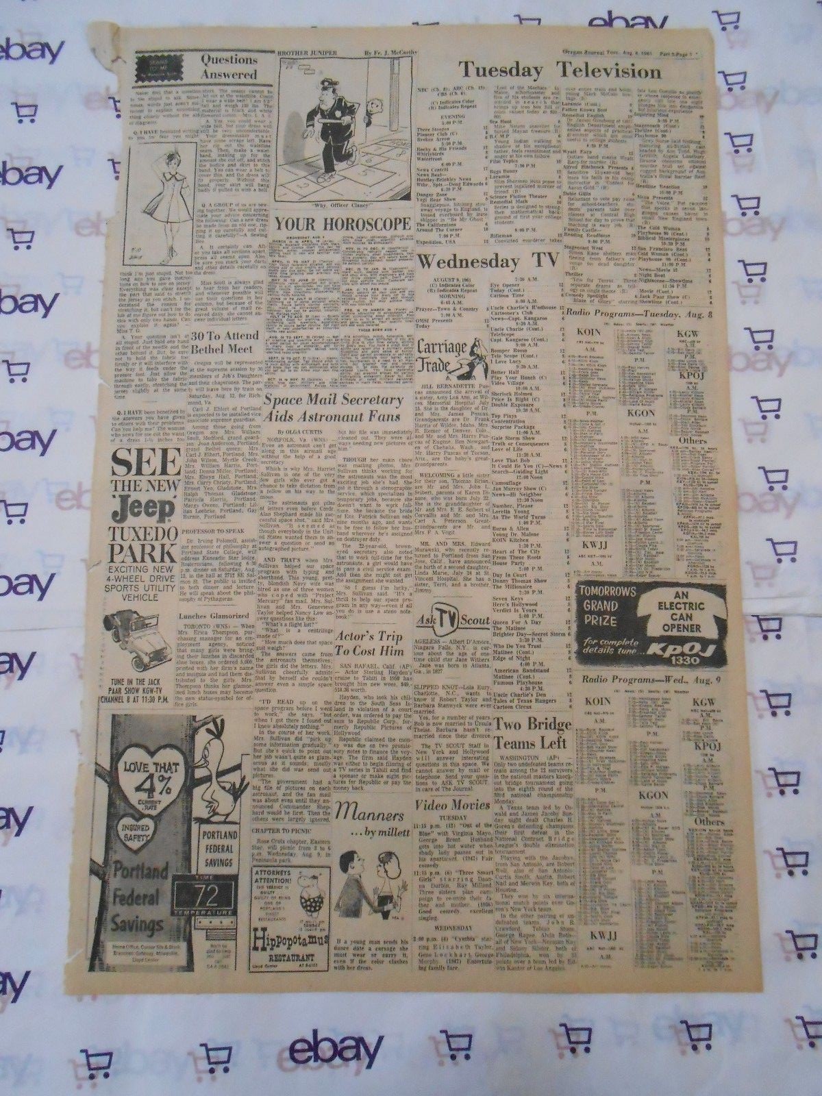 OREGON JOURNAL: MARLBORO CIGARETTES