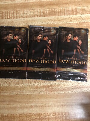 Neca The Twilight Saga New Moon Trading Card Packs Lot Of 3