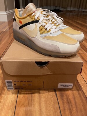 Size 9 - Nike Air Max 90 x OFF-WHITE The Ten 2017