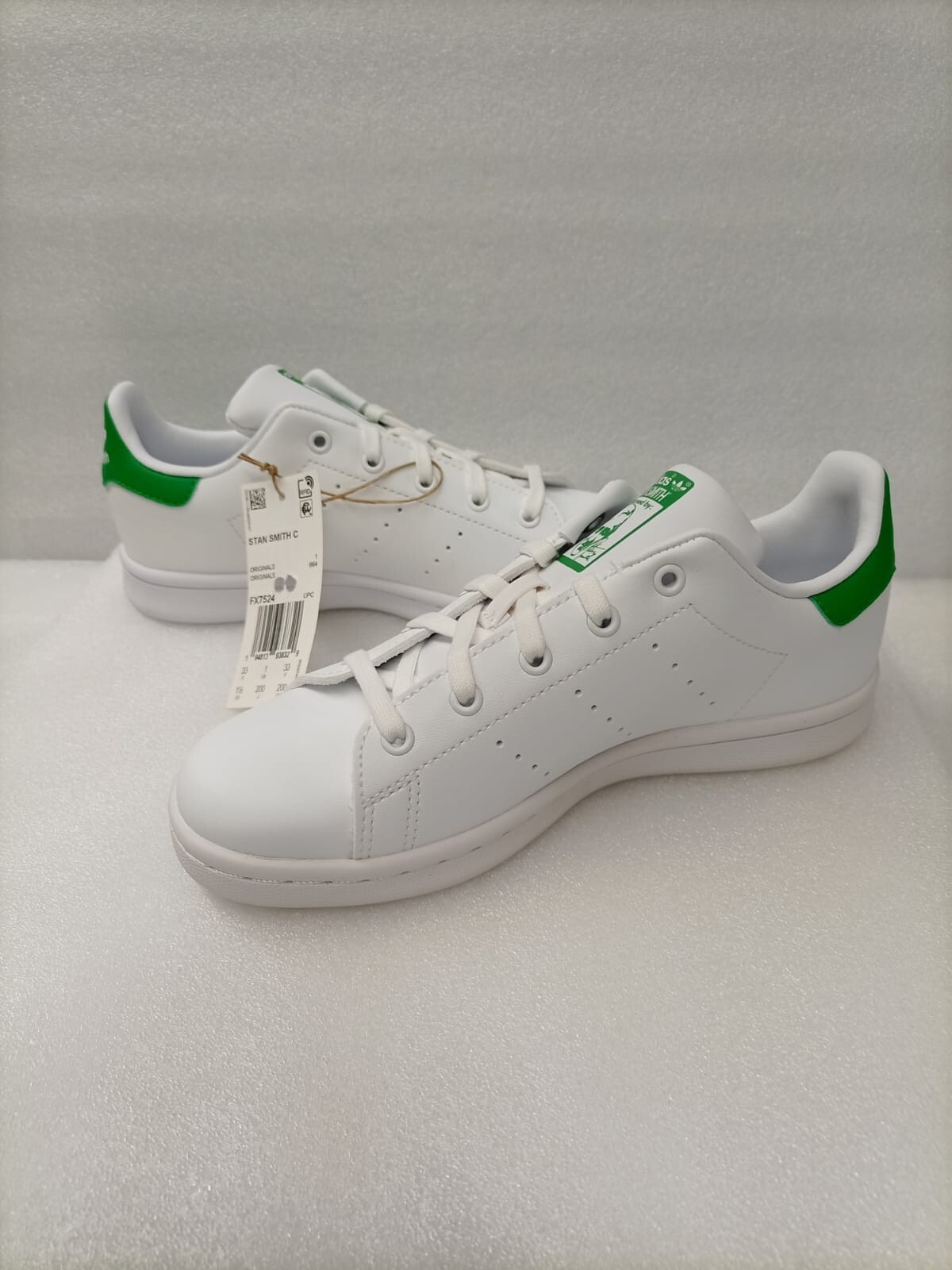 新品 ADIDAS STAN SMITH S&R 24cm Adidas Stan Smith Little Kids Style: Fx7524 - White/Green | eBay