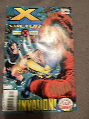 X-Factor #110 Deluxe Edition (1995 Marvel Comics) Water Damaged Low Grade