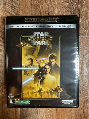 Star Wars: Episode III - Attack of the Clones (4K UHD + Blu-ray, Region Free)