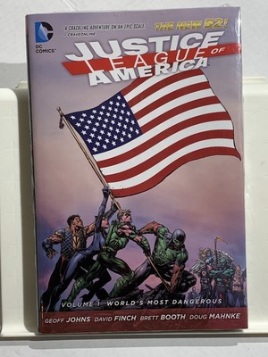 Justice League of America World's Most Dangerous V 1 Sealed hardcover