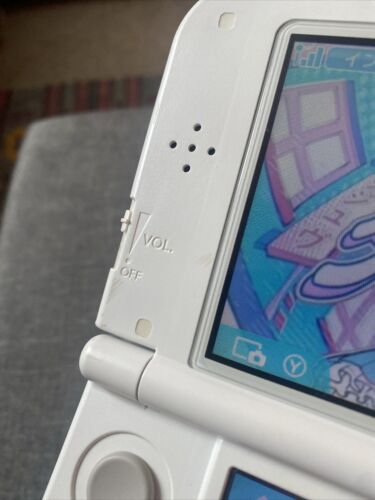 USED Japanese New Nintendo 3DS XL LL PEARL WHITE with all USED Japanese New Nintendo 3DS XL LL PEARL WHITE with all