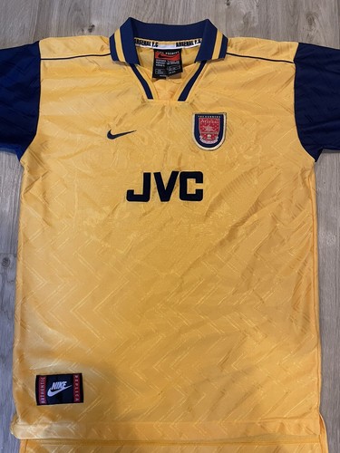 Arsenal Away Shirt 96/97 XL KIDS | eBay