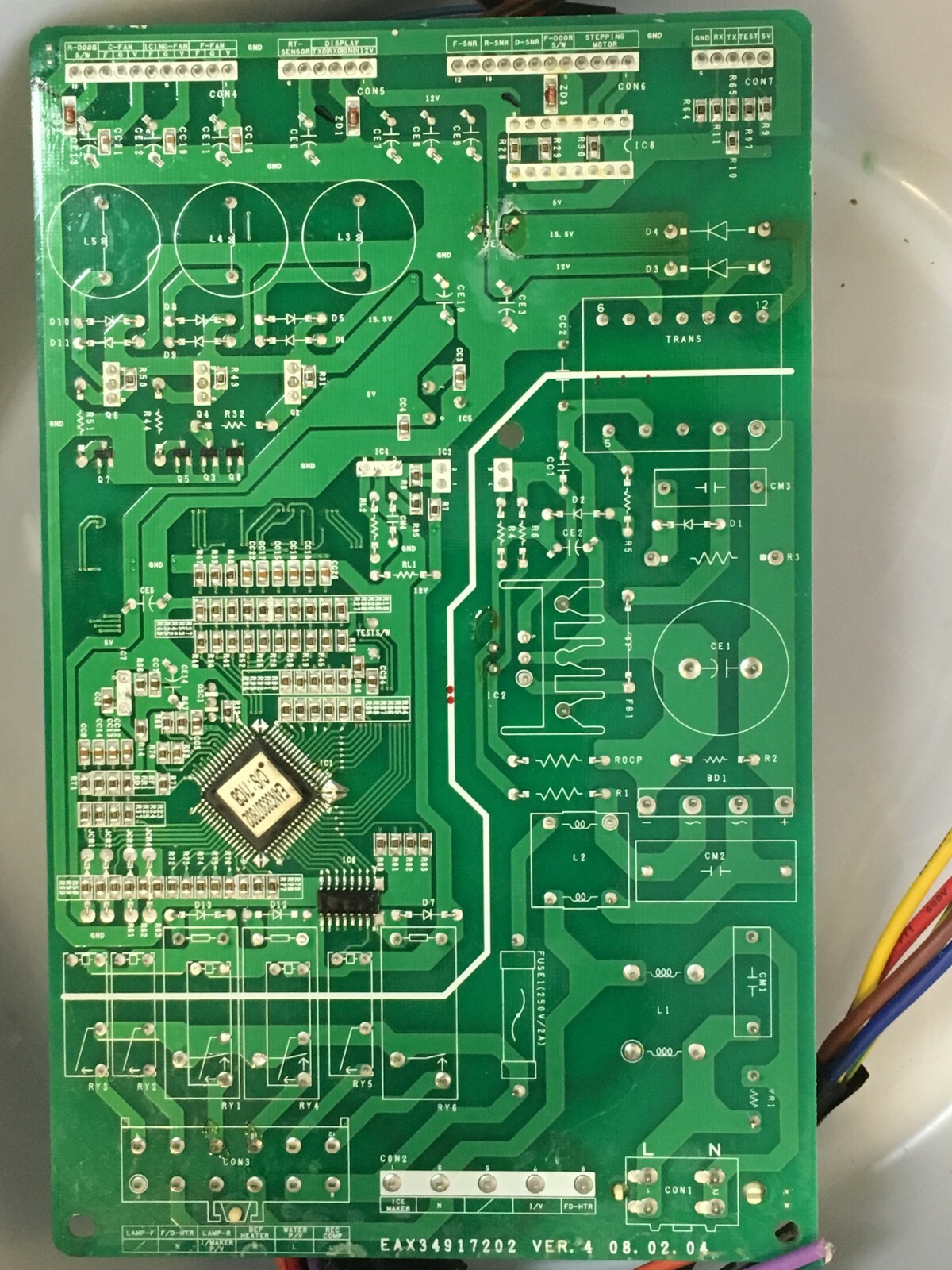 Refrigerator Electronic Control Board EBR34917102 Kenmore/LG