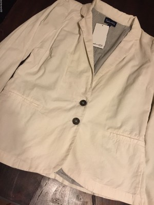 Women's Splendid Hyperion Cord Blazer Corduroy Jacket Tan Cream Size Small NWT