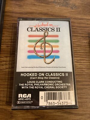 Hooked on Classics II Cassette  1982 RCA K-Tel AFK1-4373