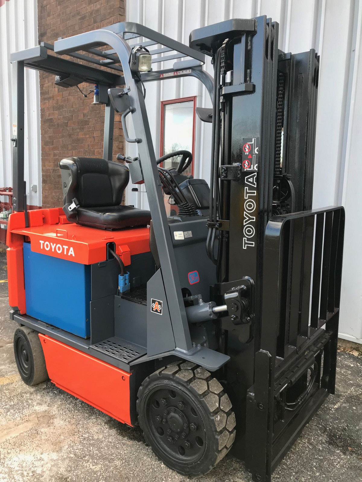 2007 TOYOTA 7FBCU20 4000 LB CAPACITY FORKLIFT, LIFTTRUCK, HI LO  (LOW HOURS)