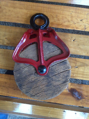 Antique pulley for sale sale
