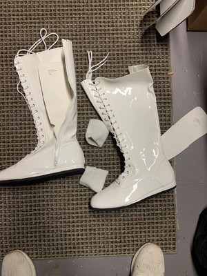 pro wrestling costume boots