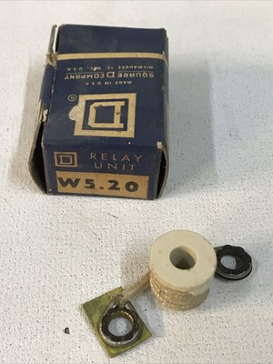 Square D W5.20 Overload Relay Unit Heater