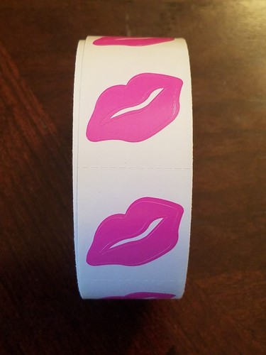 200 PINK LIPS Tanning Bed Stickers KISS CRAFTS Tattoos  Scrapbooking FREE SHIP