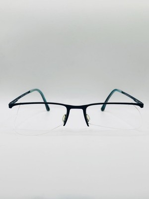 Jaguar Mod.35600-3100 55-18-145 Blau Rechteckig Brille Gestell