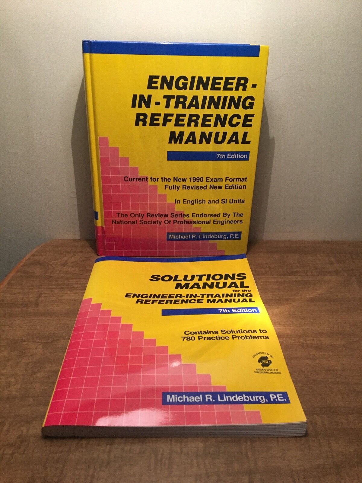 Engineer-In-Training Reference Manual W/ Solutions Manual HC, 1990, 7th Edition | eBay Engineer-In-Training Reference Manual W/ Solutions Manual HC, 1990, 7th Edition | eBay