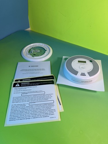  Smoke Alarm + Carbon Monoxide Combination X-Sense SC07 Photoelectric Sensor