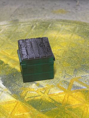 ho scale 3D Printed And Painted Dumpster 4 Pack