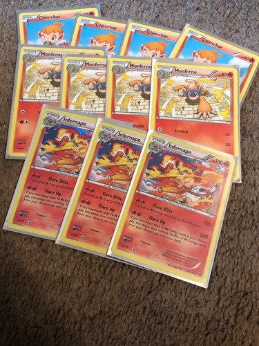 Pokemon Deck Fire and Metal