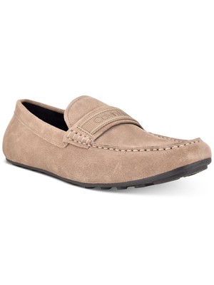 Женские бежевые мокасины бренда Moc от CALVIN KLEIN поверх лоферов Oliver 8.5