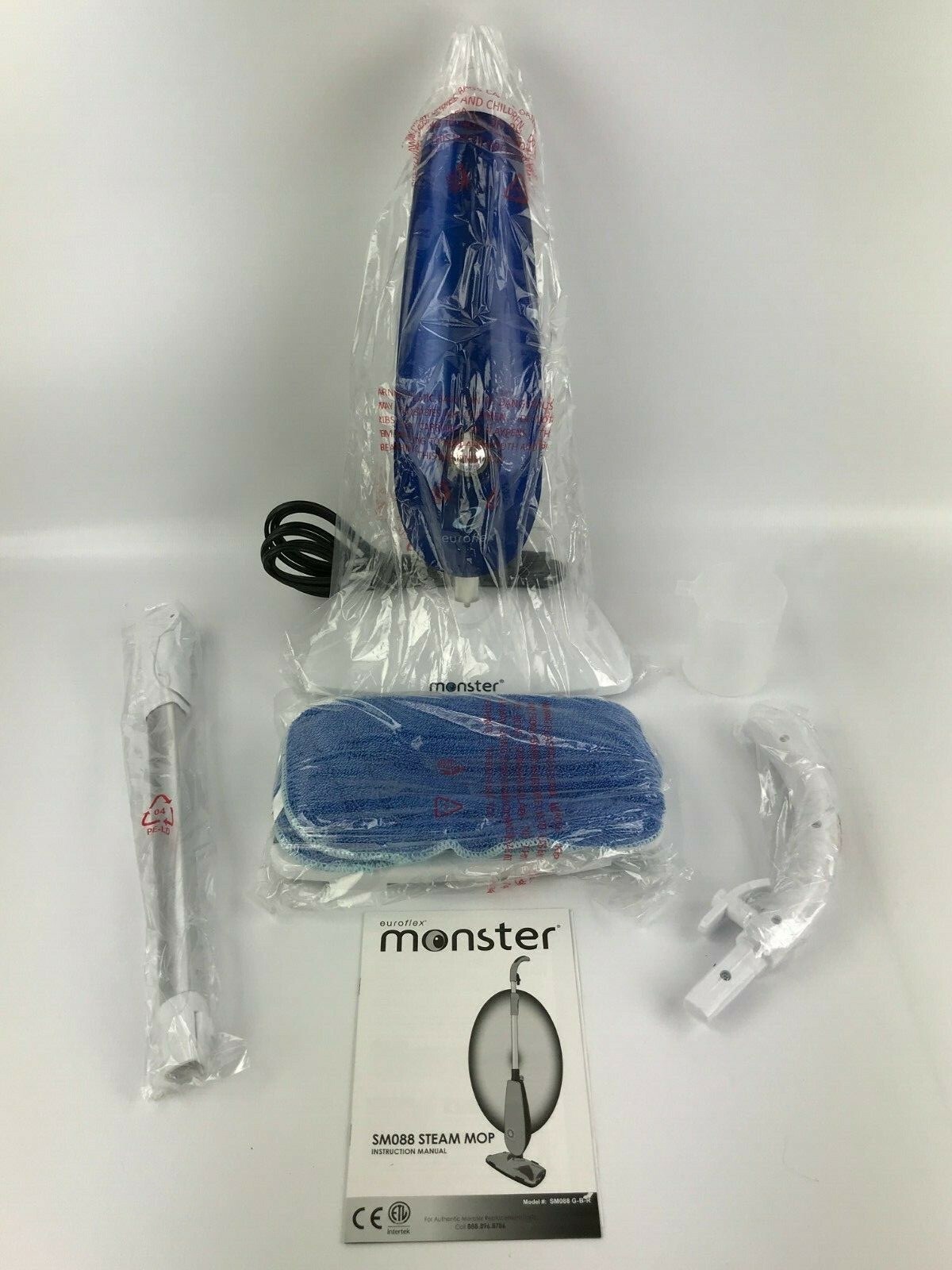Euroflex Monster SM088 Steam Mop - NEW!