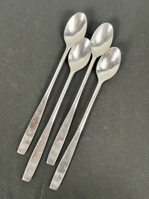 Oxford Hall Le Mans 4pc Dessert Spoons Stainless Korea 8 