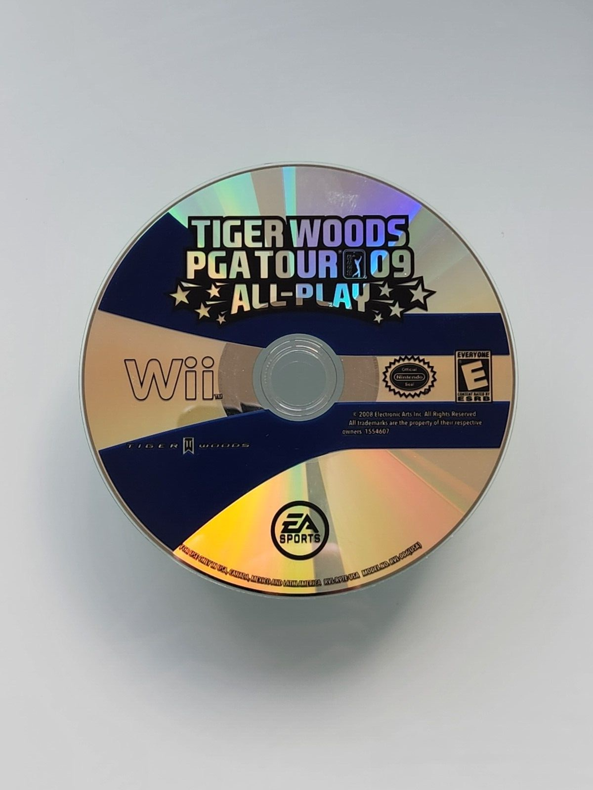 Tiger Woods PGA Tour 09: All-Play (Nintendo Wii, 2009) DISC ONLY