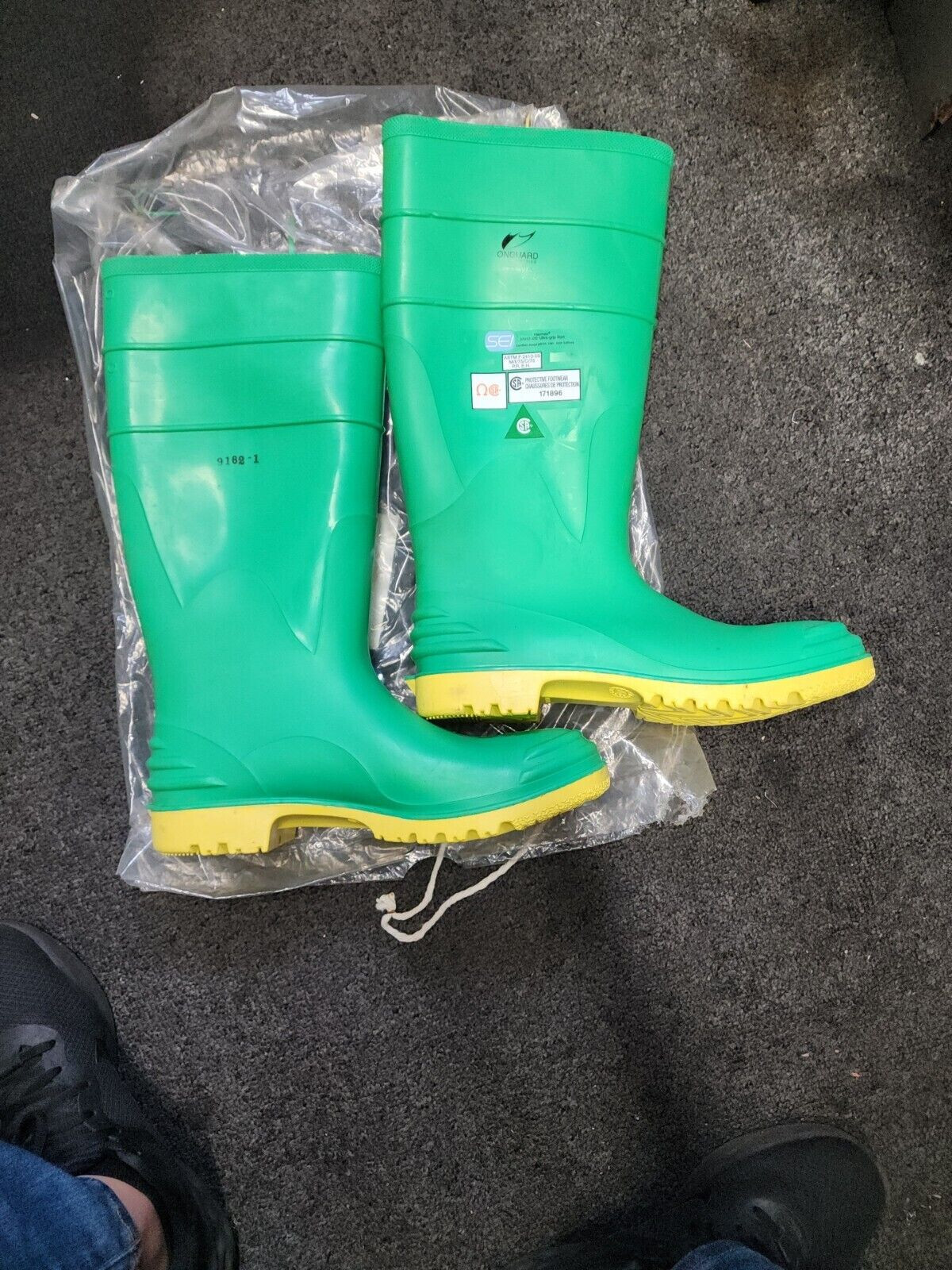 Onguard Hazmax Hazmat 16" Steel Toe Boot Ultragrip