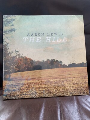 Aaron Lewis THE HILL SIGNED Ghostly Translucent Tan Clear LP Autographed Staind