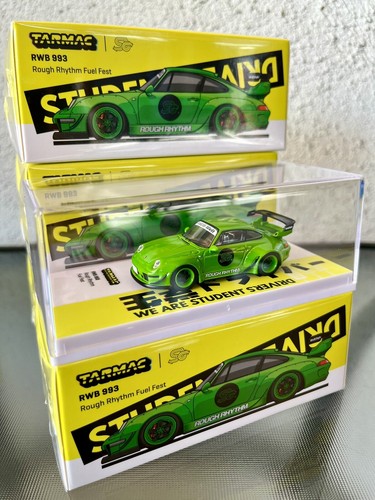 Tarmac Works 1:64 RWB 993 Rough Rhythm Fuel Fest Student