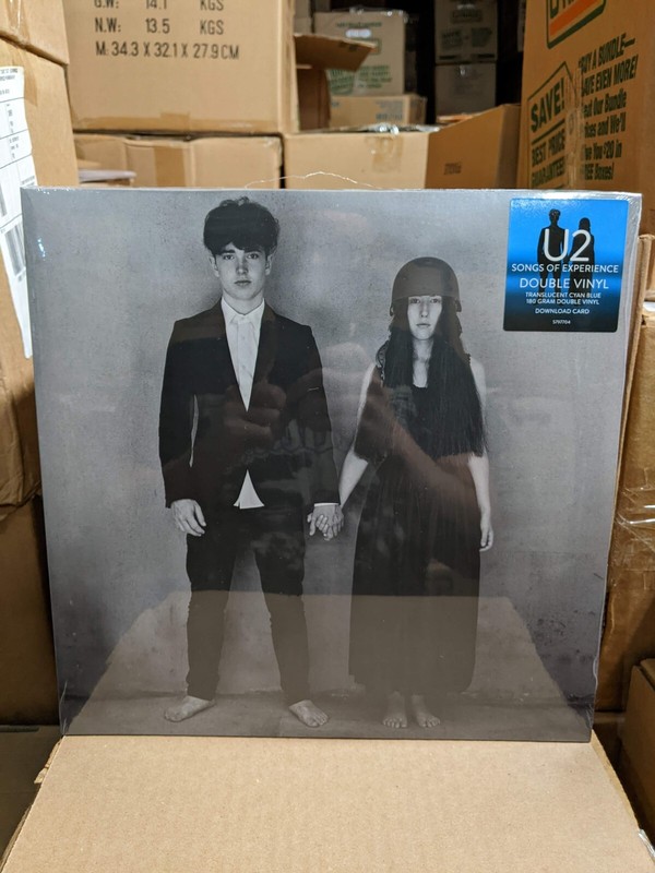 Songs Of Experience by U2 (Record, 2017) SEALED Shelf wear