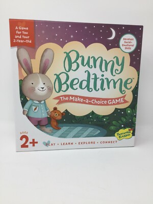 Bunny Bedtime The Make a Choice Game Toddler Peaceable Kingdom 